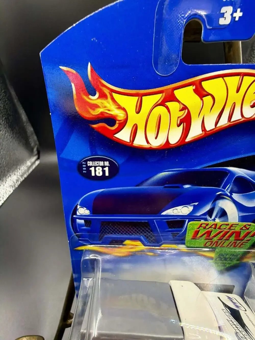 2002 Hot Wheels '79 Ford F-150 Pickup Truck, Black Hawk Messengers, Collector No
